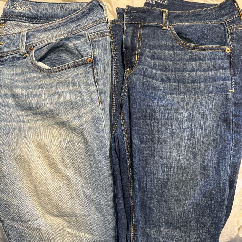 Lot of 2 American Eagle jeans